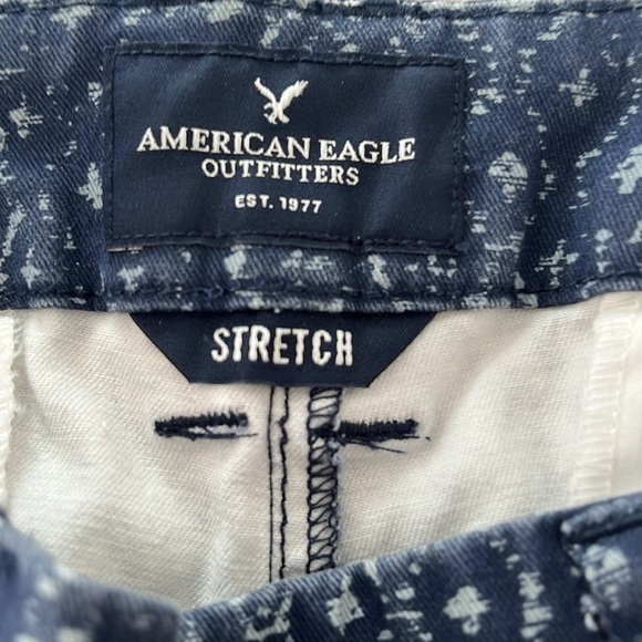 American Eagle Patterned Chino Shortie‎ Shorts Size 4 - Picture 2 of 4